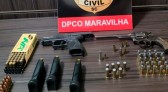 Polícia Civil prende homem em flagrante por posse irregular de arma de fogo