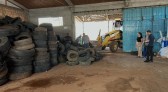 Município realiza destinação correta de cerca de mil pneus inservíveis recolhidos no Ecoponto