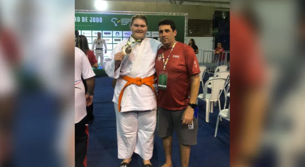 Judoca de São Miguel do Oeste conquista bronze no Campeonato Brasileiro