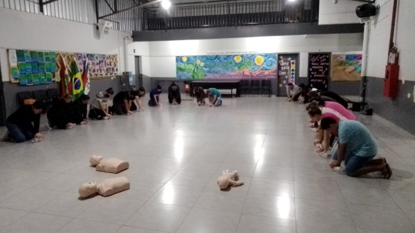 SAMU de Dionísio Cerqueira realiza curso de primeiros socorros com 60 participantes