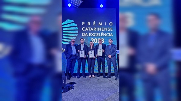 Unidades com gestão Santé recebem o Prêmio Catarinense da Excelência