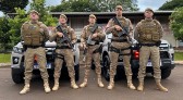 11º BPM/Fron recebe duas viaturas blindadas para reforço no policiamento tático
