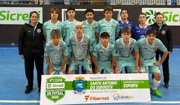Sub-15 da Squad Futsal está na final da Copa Sicredi