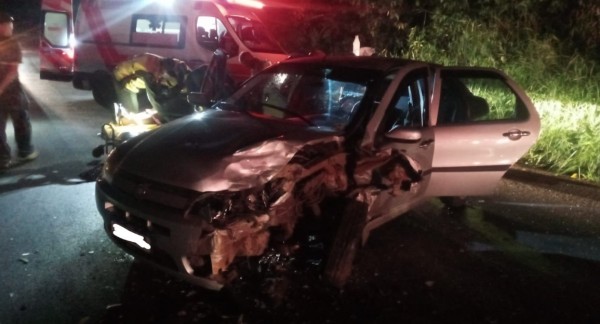 Grave acidente deixa feridos no Oeste de SC