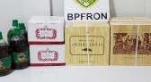 Polícia Militar e BPFRON apreendem produtos argentinos em abordagem a ônibus