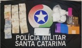 Polícia Militar prende duas pessoas pelo crime de Tráfico de Drogas, em Iporã do Oeste