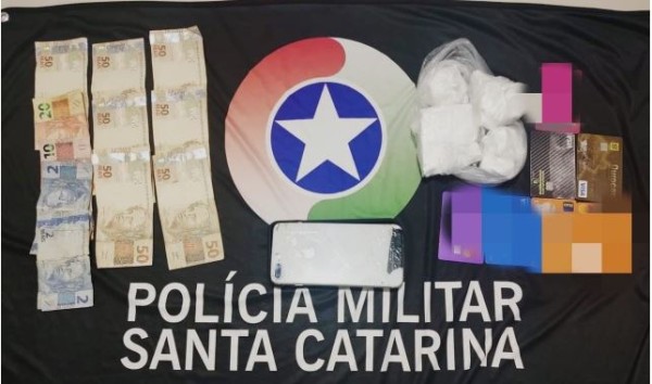 Polícia Militar prende duas pessoas pelo crime de Tráfico de Drogas, em Iporã do Oeste