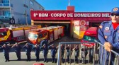 Cortejo homenageia bombeiro que morreu na tentativa de salvar homem em SC