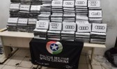 Polícia apreende cerca de R$ 30 milhões em cocaína após perseguição em SC