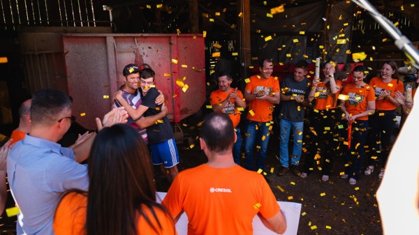 Cresol entrega prêmio de R$ 1 milhão da campanha Cooperar é Ganhar a cooperado de Boa Vista do Buricá