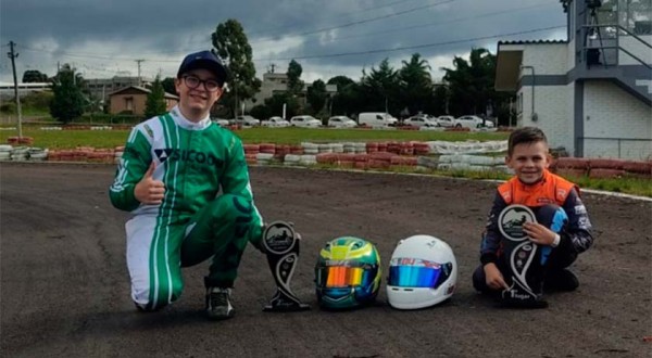 Pilotos de SMOeste são destaques na primeira etapa do Campeonato Gaúcho de Kart