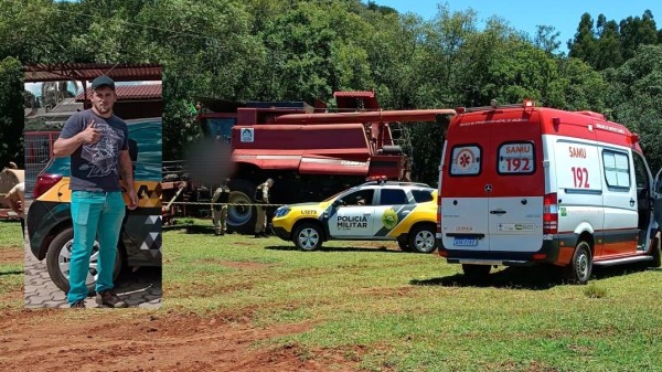 Homem morre no interior de Clevelândia após acidente de trabalho