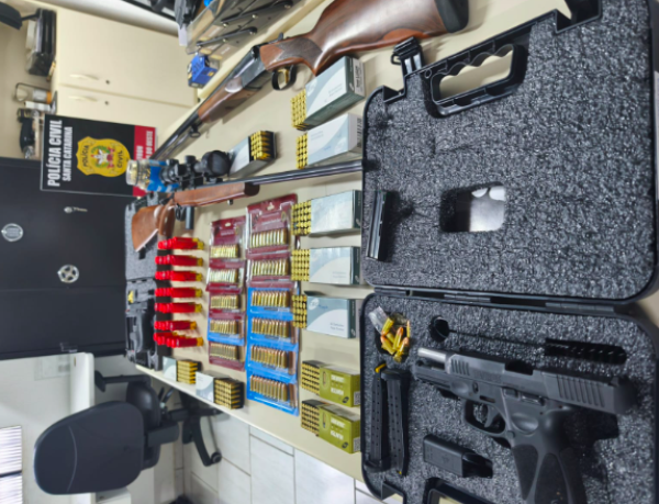 Após denúncia de ameaça por disputa de terra, homem é preso por porte ilegal de arma no Oeste