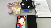 Três pessoas foram detidas após Polícia Militar apreender 200 gramas de cocaína em abordagem
