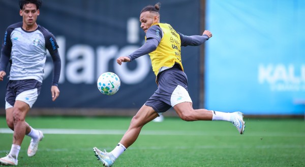 Grêmio inicia preparação para enfrentar o Cruzeiro na Arena