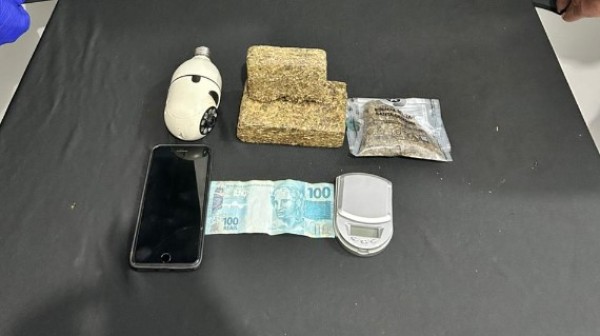 Homem é preso com mais de meio quilo de maconha no Bairro São Jorge