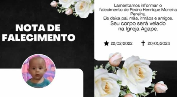 Bebê de apenas 10 meses cai de caminhão e morre atropelado
