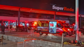 Queda de teto em inauguração de supermercado deixa um morto no litoral do PR