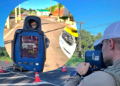 Motorista flagrado a 168 km/h em Chapecó explica: “Era uma emergência familiar, meu bebê estava sem leite”