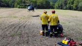 Homem de 62 anos sofre fratura exposta após queda de árvore