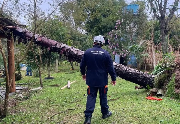 Chuvas deixam 720 desabrigados em Eldorado do Sul