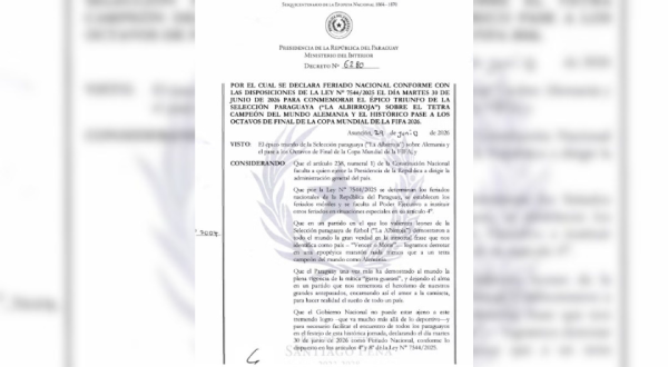 Presidente decreta feriado nacional após classificação histórica sobre a Alemanha