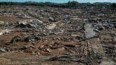 Imagens mostram destruição total de Cruzeiro do Sul após recuo da água no RS