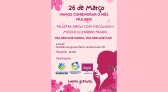 Município promove palestra show especial em comemoração ao Mês da Mulher