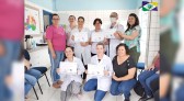 Profissionais de saúde recebem certificado de elogio em razão da qualidade do atendimento prestado