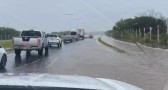 Chuva causa bloqueios e alagamentos em rodovias de SC; veja rotas alternativas