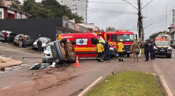 Acidente deixa um morto e três feridos