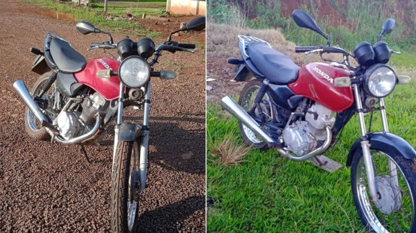 Motocicleta é furtada na madrugada de segunda-feira