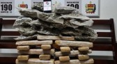 Perseguição acaba com pneus estourados e apreensão de 37 kg de drogas