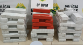Após denúncias,37 kg de maconha e 33g de cocaína são apreendidas em ocorrências distintas