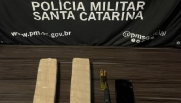 Durante operação homem é preso pelo crime de tráfico de drogas