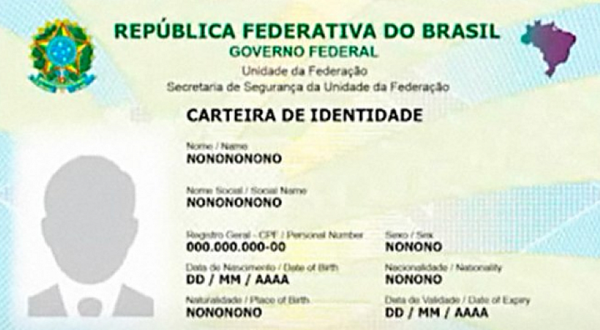 Nova carteira de identidade começa a ser emitida na próxima semana