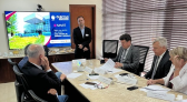Direção HRTGB-Santé de São Miguel do Oeste apresenta projeto de ampliação à Bancada do Oeste
