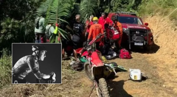 Ciclista é encontrado caído em trilha durante competição em SC e morre após parada cardíaca