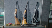 Briga de casal termina com apreensão de armas em São Lourenço do Oeste