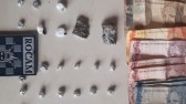 Adolescente é detido por tráfico de drogas