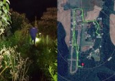 Bombeiros resgatam jovens perdidos em mata