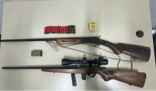Idoso é preso por porte ilegal de armas no Oeste de SC