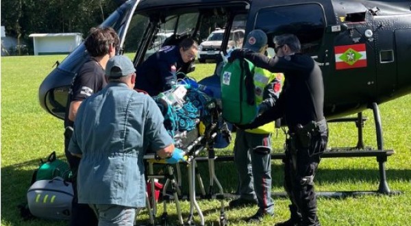 Jovem é socorrido após sofrer choque anafilático por picada de abelha