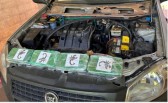 PRF localiza cocaína escondida em picape clonada na BR-282