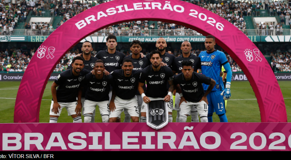 Botafogo empata com o Coritiba fora de casa pelo Brasileirão