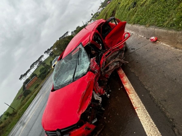 Motorista da Saúde auxilia em resgate de vítima grave em acidente na BR-282