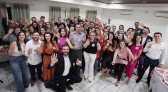 Candidatos à OAB, Claudia Prudêncio, Rafael Horn e Thiago Degasperin lançam chapa em São Miguel do Oeste