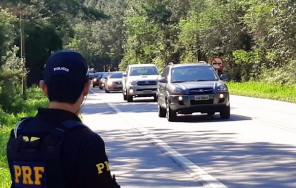 PRF registra 103 acidentes e duas mortes durante Operação Semana Santa em SC
