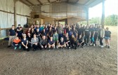Estudantes fazem plantio de árvores