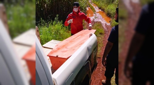 Corpo é encontrado em estado avançado de decomposição